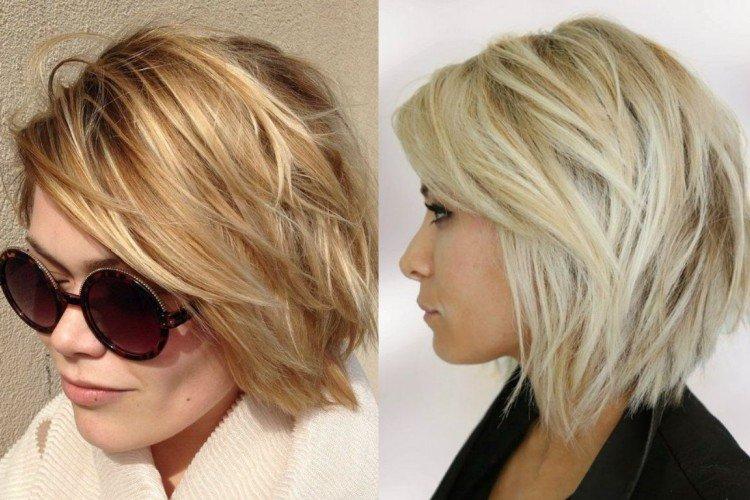 Coupes de cheveux graduées - Coupes de cheveux à la mode pour cheveux fins et fins