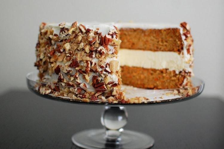 Gâteau aux carottes sans oeufs - recettes