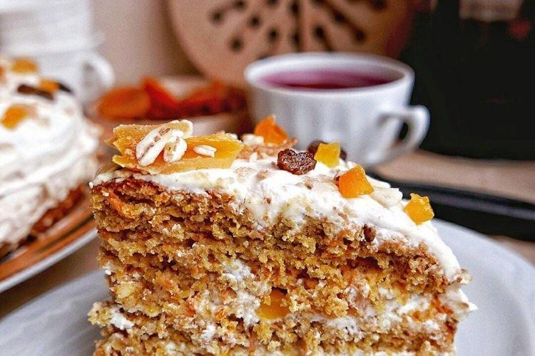 Cake aux carottes et fruits secs - recettes
