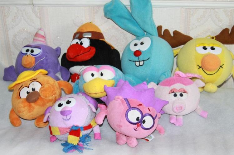 Smeshariki - Peluches DIY