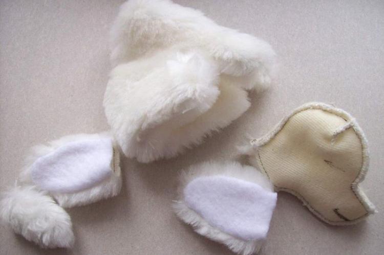 Chiot en fourrure - Bricolage peluches