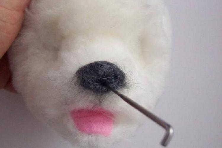 Chiot en fourrure - Bricolage peluches