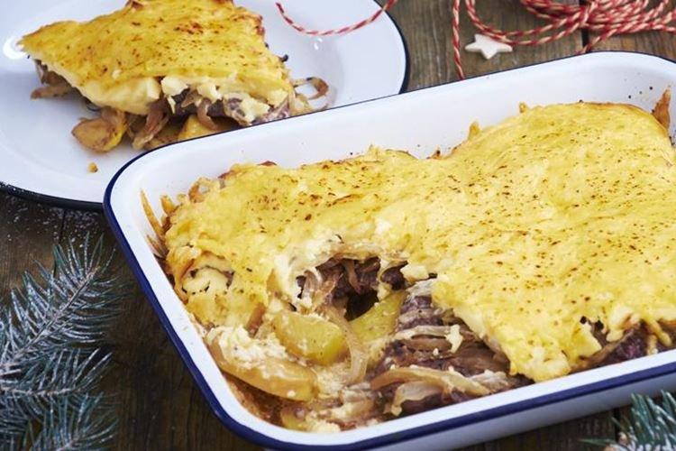 Viande française avec pommes de terre au four - recettes