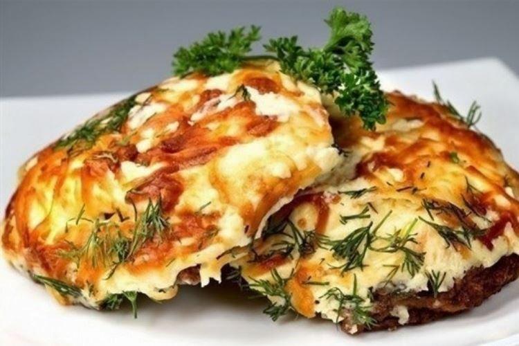 Viande française aux champignons au four - recettes