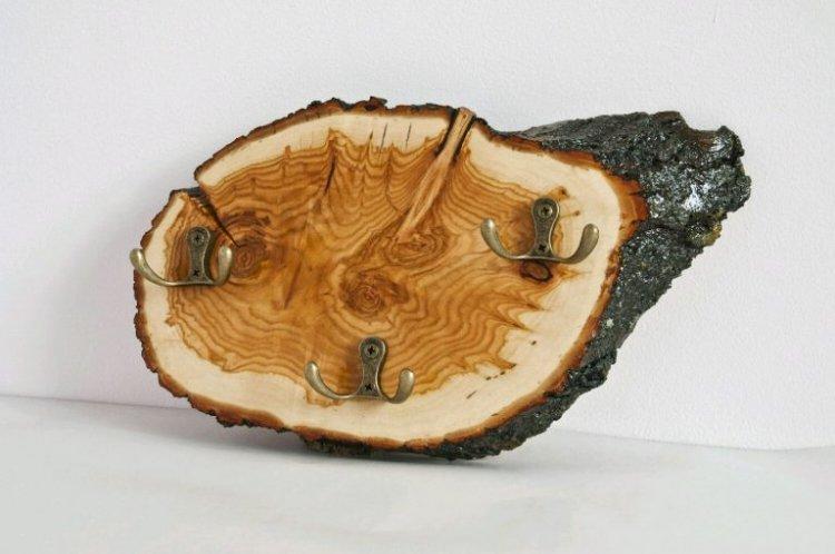 Garde-clés de dalle - Garde-clés mural bricolage pour le couloir