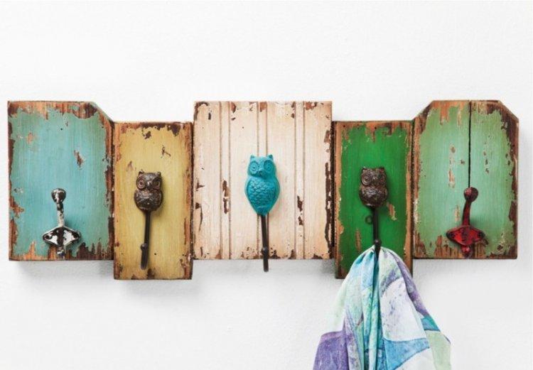 Porte-clés mural à faire soi-même pour le couloir - photo