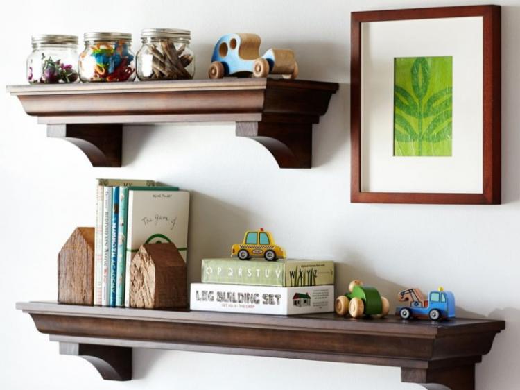 Étagères murales classiques - Types d'étagères murales