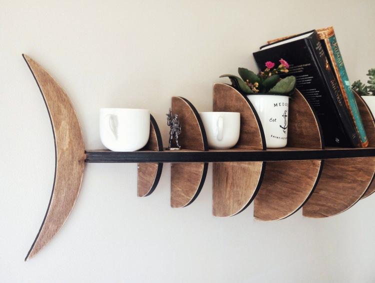 Étagères murales - photo