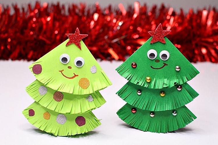 Artisanat en papier du Nouvel An pour les enfants - photos et idées