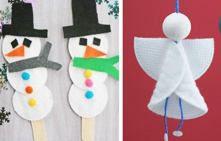 Bricolage artisanat de Noël à la maternelle - photos et idées