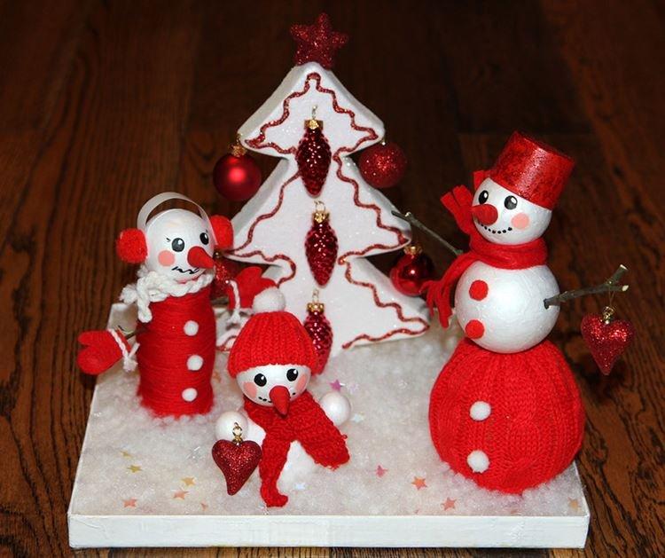 Bricolage artisanat de Noël à la maternelle - photos et idées