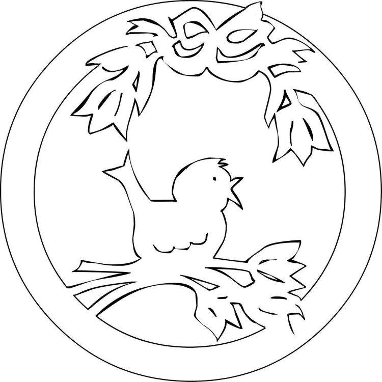 Animaux et Oiseaux - Pochoirs Nouvel An 2021