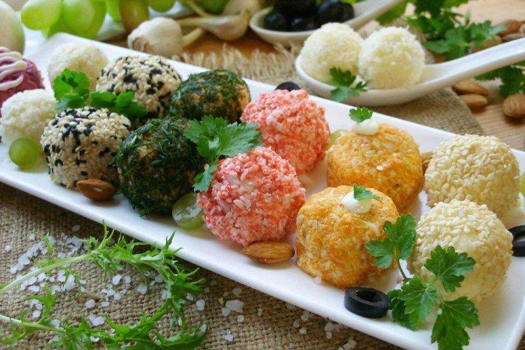 Snack boules de Noël - Recettes de collations de Noël