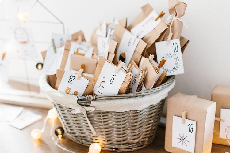 Calendrier de l'Avent DIY Nouvel An - photos et idées