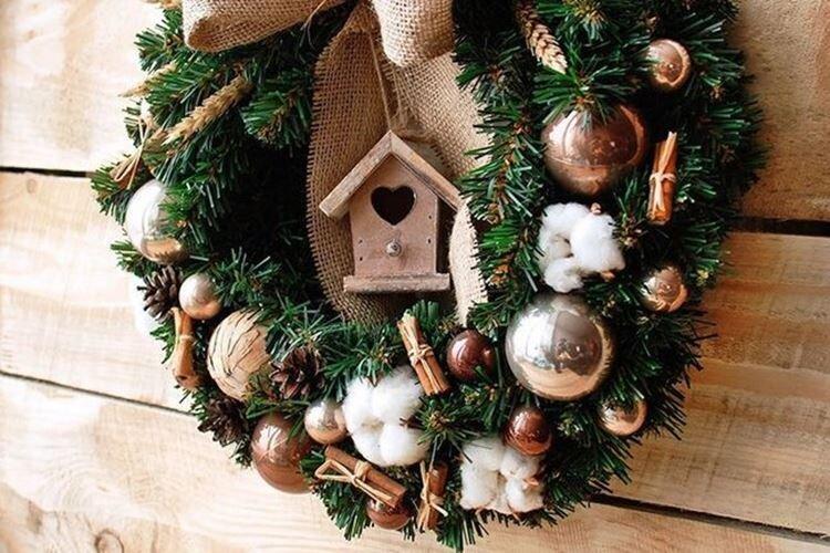 Couronne de Noël DIY - photos et idées