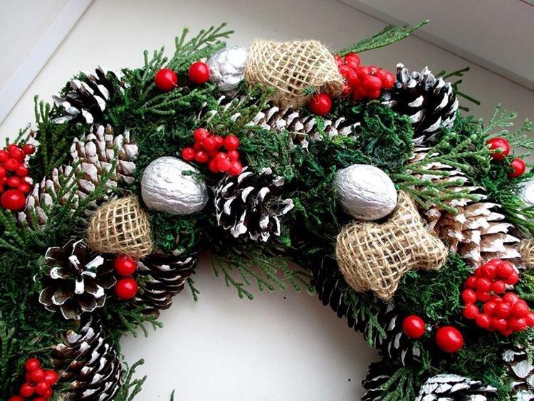 Couronne de Noël DIY - photos et idées