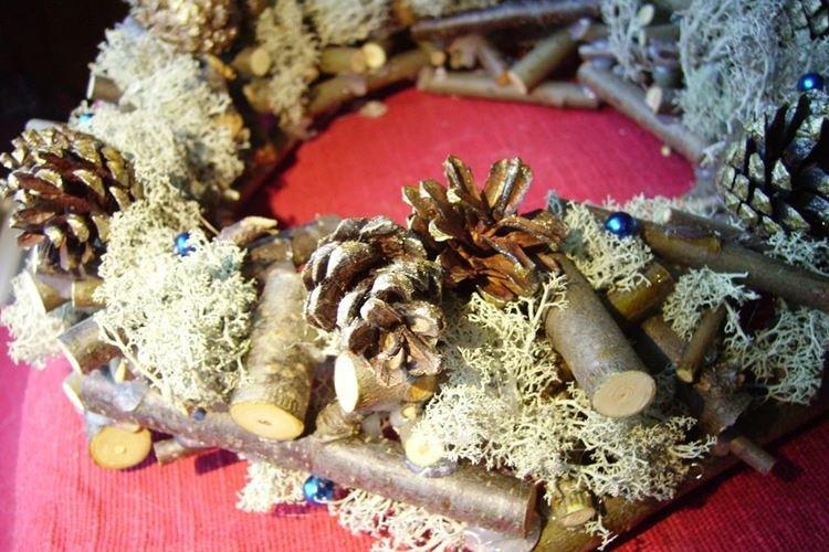 Couronne de Noël DIY - photos et idées