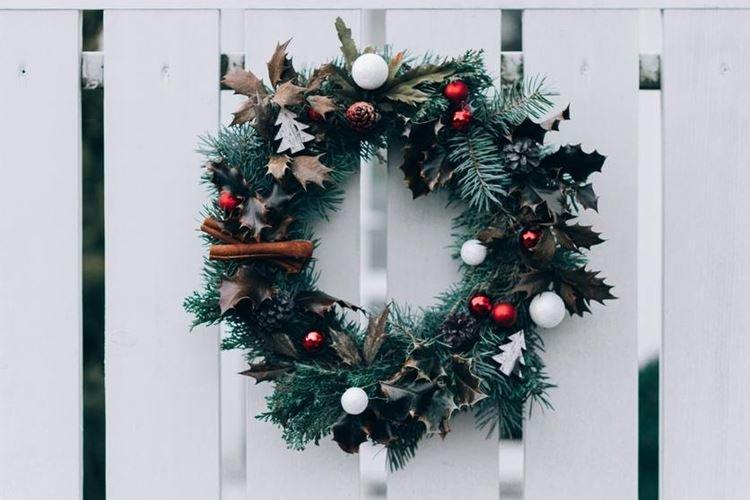 Couronne de Noël DIY - photos et idées