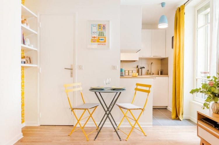 Blanc - Couleur de papier peint pour la cuisine