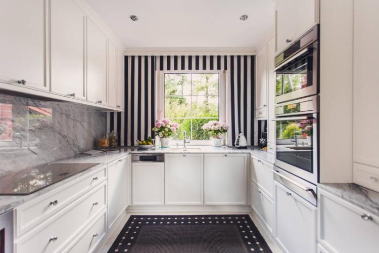 Papier peint pour la cuisine - photos et idées