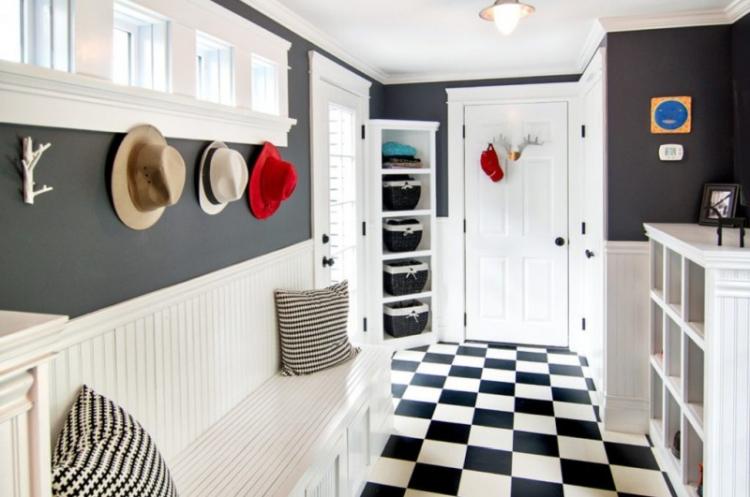 Papier peint pour le couloir - photos et idées