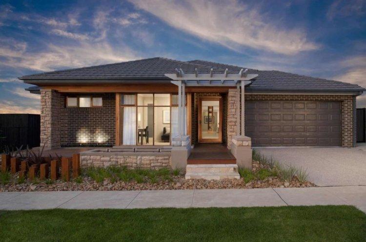 Maison de plain-pied avec garage - projets et photos