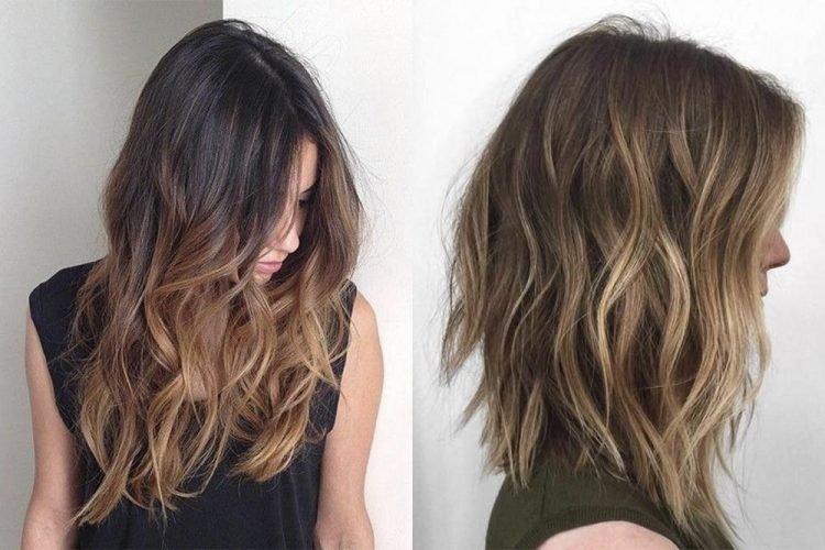 Ombre douce pour cheveux foncés