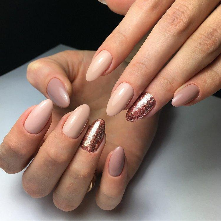 Manucure nue d'automne 2020 - photo