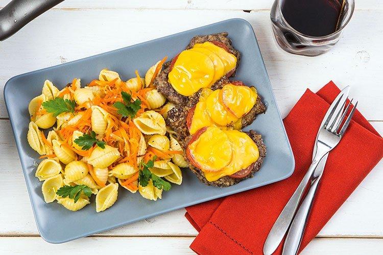 Côtelettes de boeuf au fromage - recettes