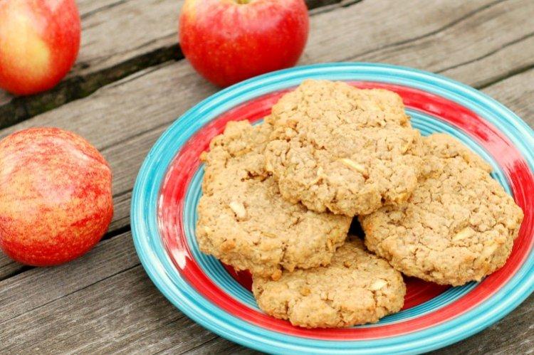 Biscuits à l'avoine faits maison avec pomme - recettes