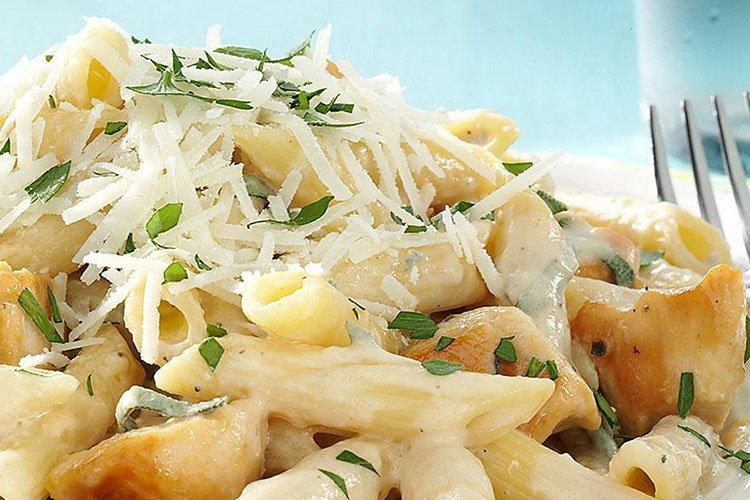 Pâtes au poulet et au citron - recettes