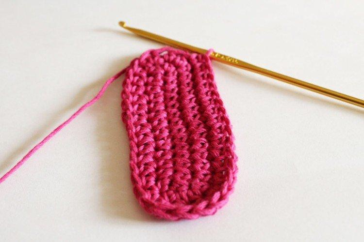 Semelle pour chaussons - Chaussons au crochet pour nouveau-nés