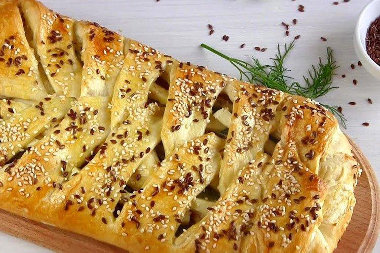Pâte feuilletée au filet de poulet - recettes