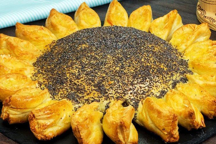 Tarte feuilletée Tournesol - recettes