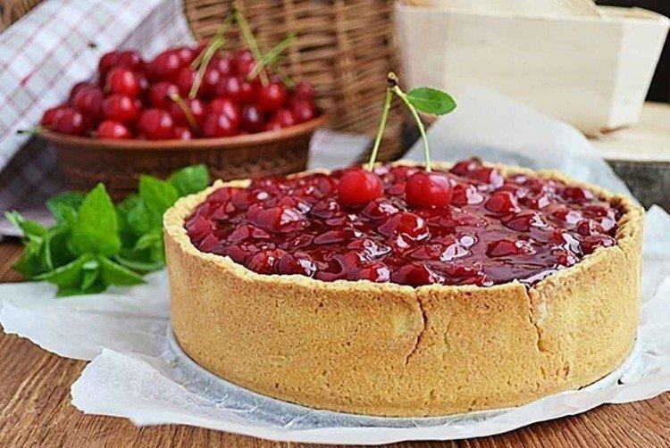 Shortcake aux cerises et au fromage cottage - recettes