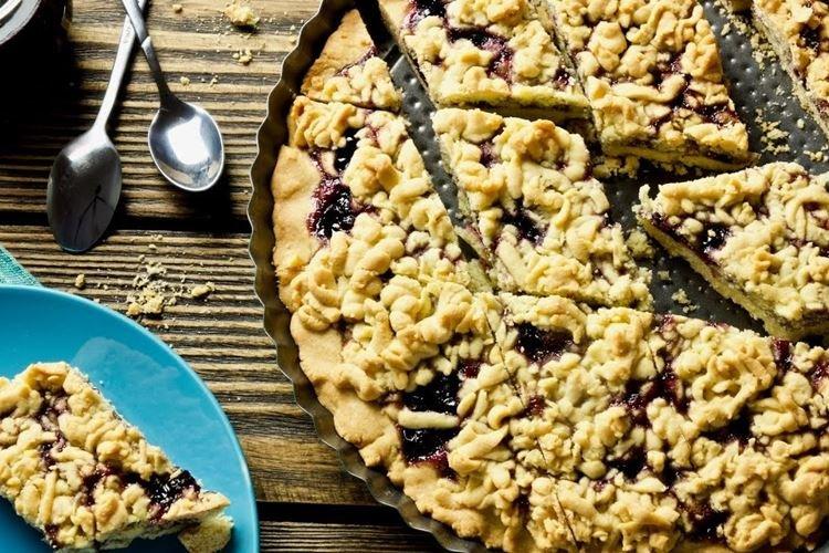 Gâteau de sable à la confiture - recettes