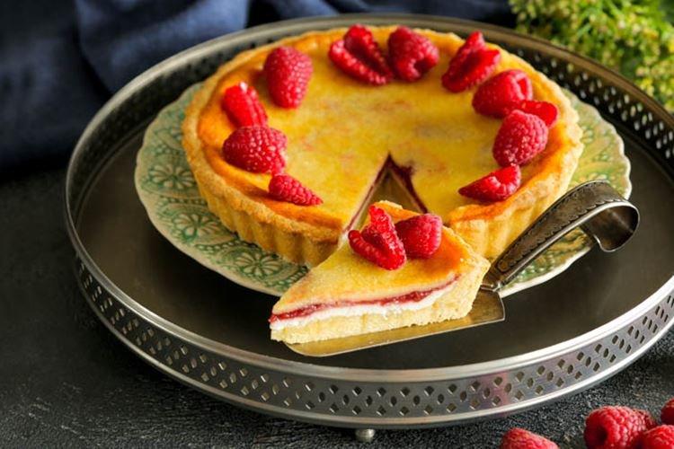 Tarte à la confiture et au fromage cottage - recettes