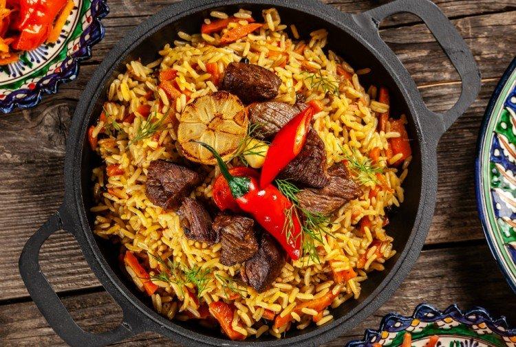 Pilaf de porc ouzbek - recettes