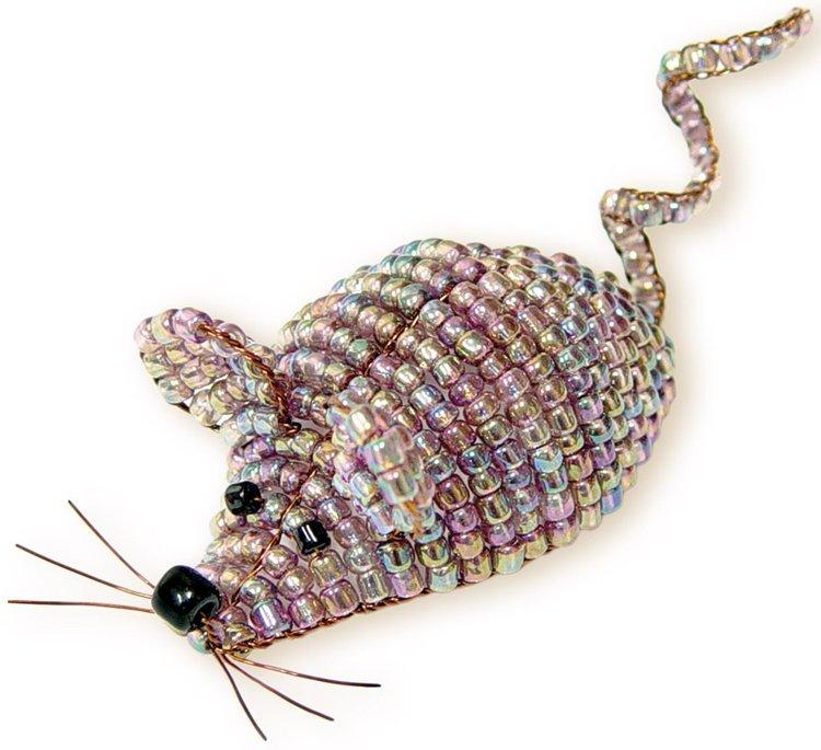 Rat du Nouvel An en perles - Cadeaux DIY pour le Nouvel An 2020