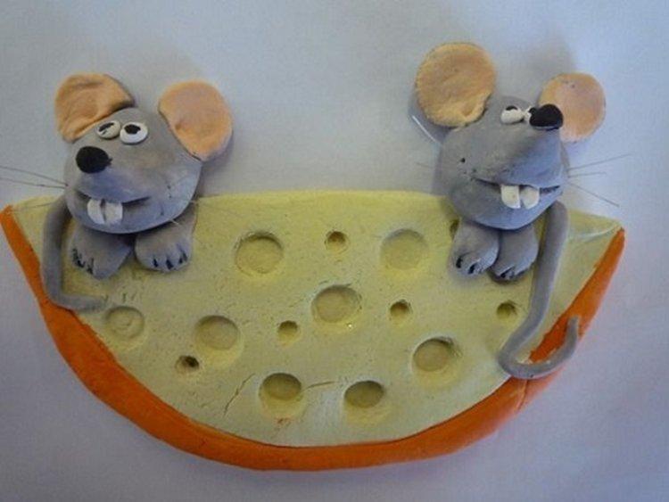 Rat du Nouvel An en pâte - Cadeaux DIY pour le Nouvel An 2020