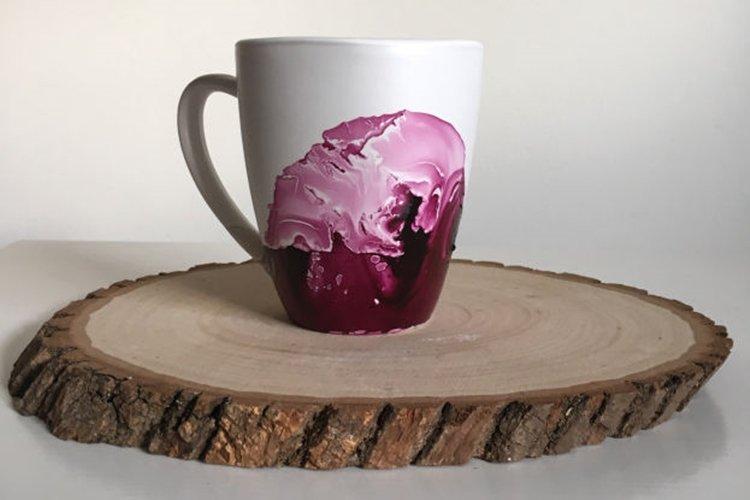 Tasse en marbre - Cadeaux DIY pour le Nouvel An 2020