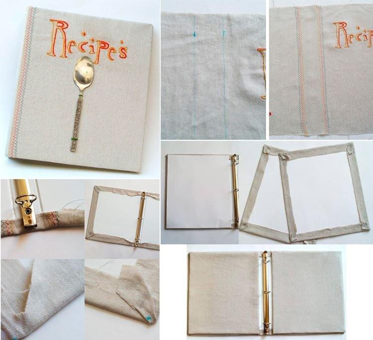 Livre de recettes - Cadeau d'anniversaire DIY pour grand-mère