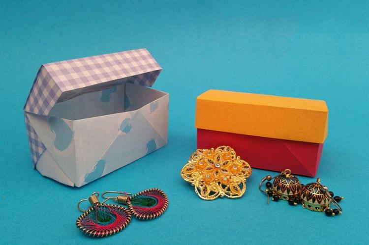 Belle boîte à bijoux - Idées cadeaux d'anniversaire bricolage