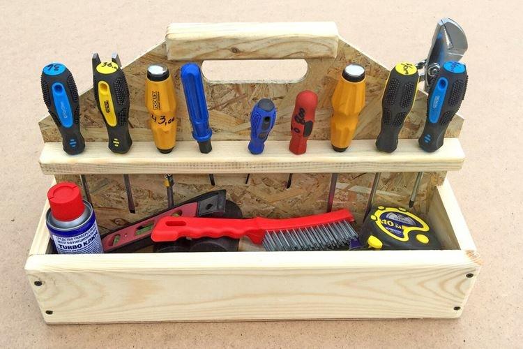 Boîte à outils - Cadeau d'anniversaire DIY pour papa