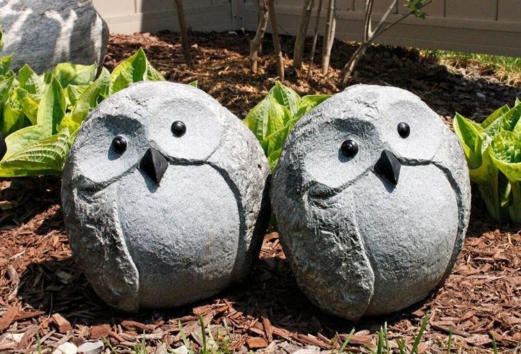 Sculptures en béton - Bricolage pour une résidence d'été et un jardin