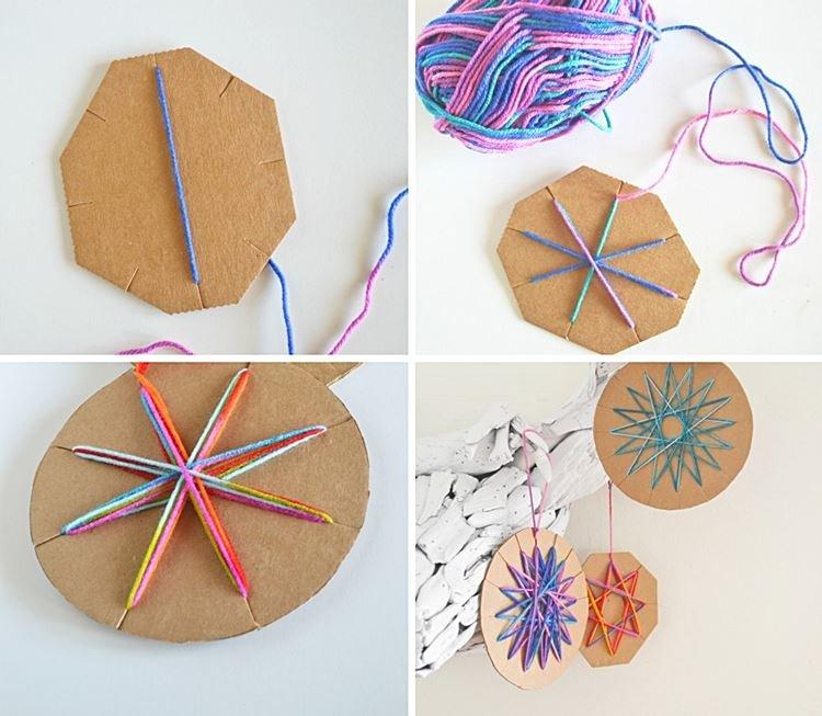 Bijoux en fil - Artisanat pour les enfants de 5-6 ans