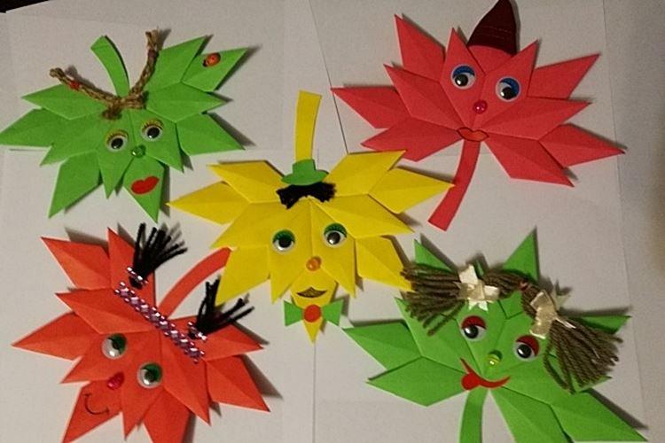 Artisanat en papier coloré pour les enfants de leurs propres mains - photo