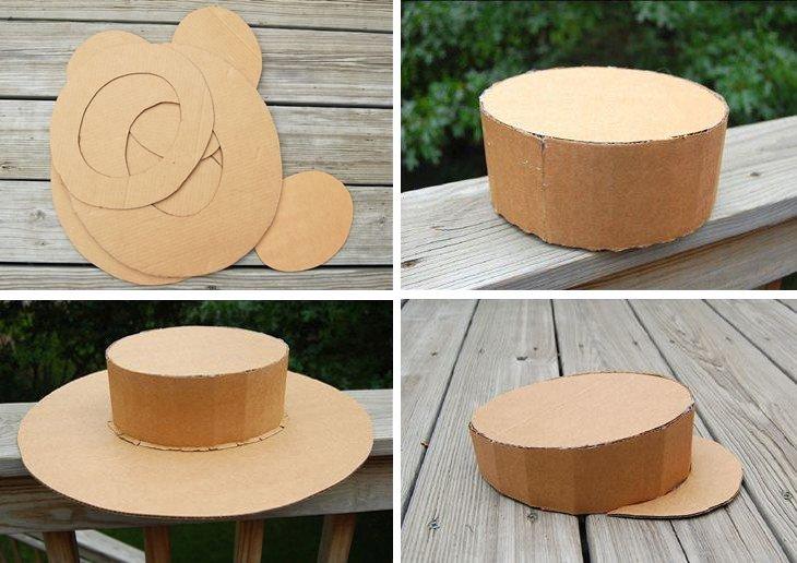 Chapeau - Bricolage en carton