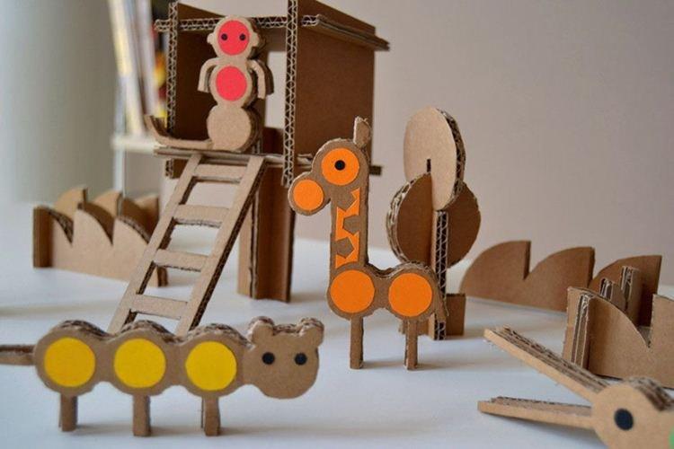 Bricolage en carton - photos et idées