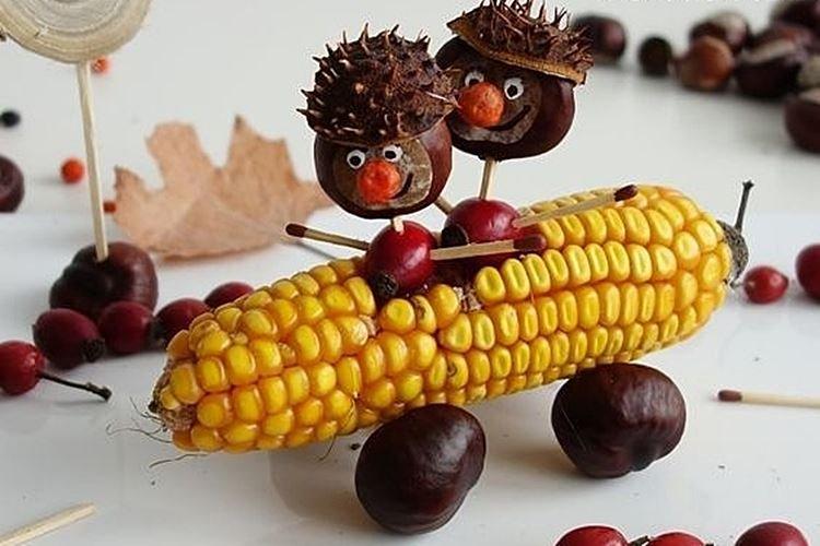 Artisanat de légumes pour la maternelle - photos et idées